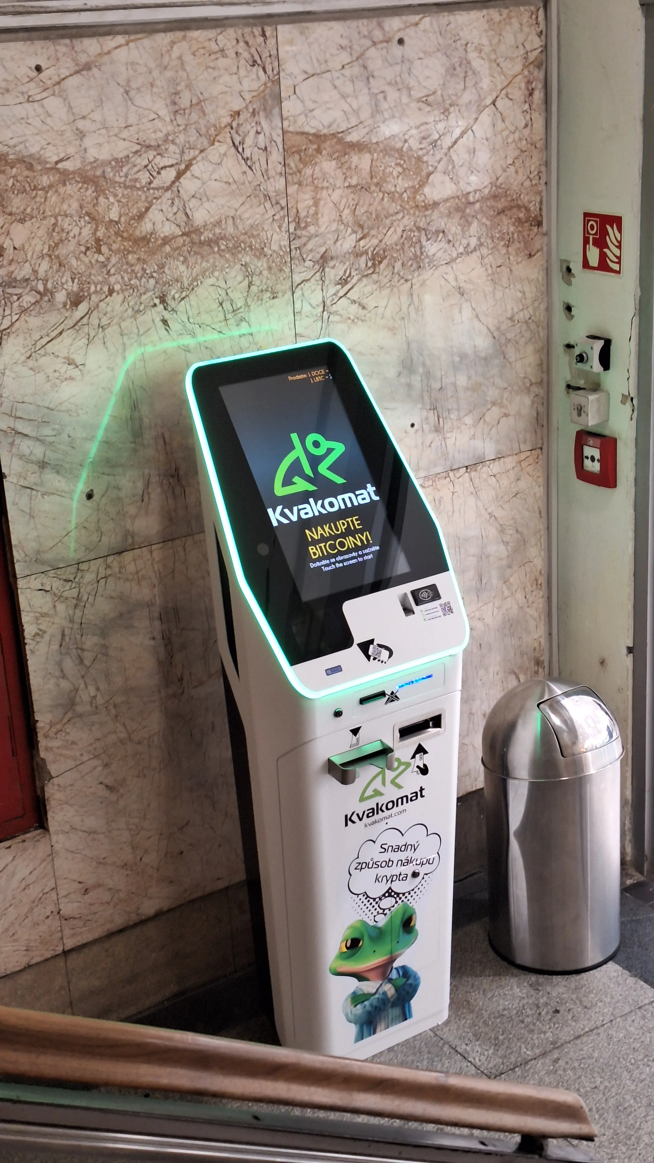Kvakomat Bitcoin ATM